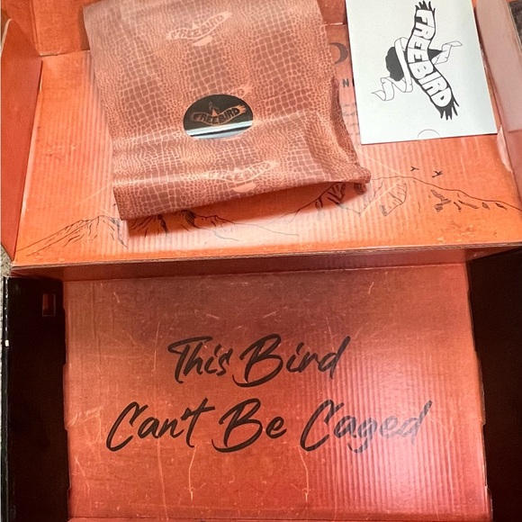 Freebird Boots - Rylan - Cognac Multi - Size 8 - Tall Lace Up Leather Boots - Picture 16 of 16